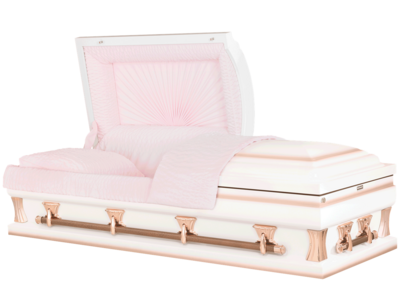 McKinley 28" White/Pink (Enhanced Width)