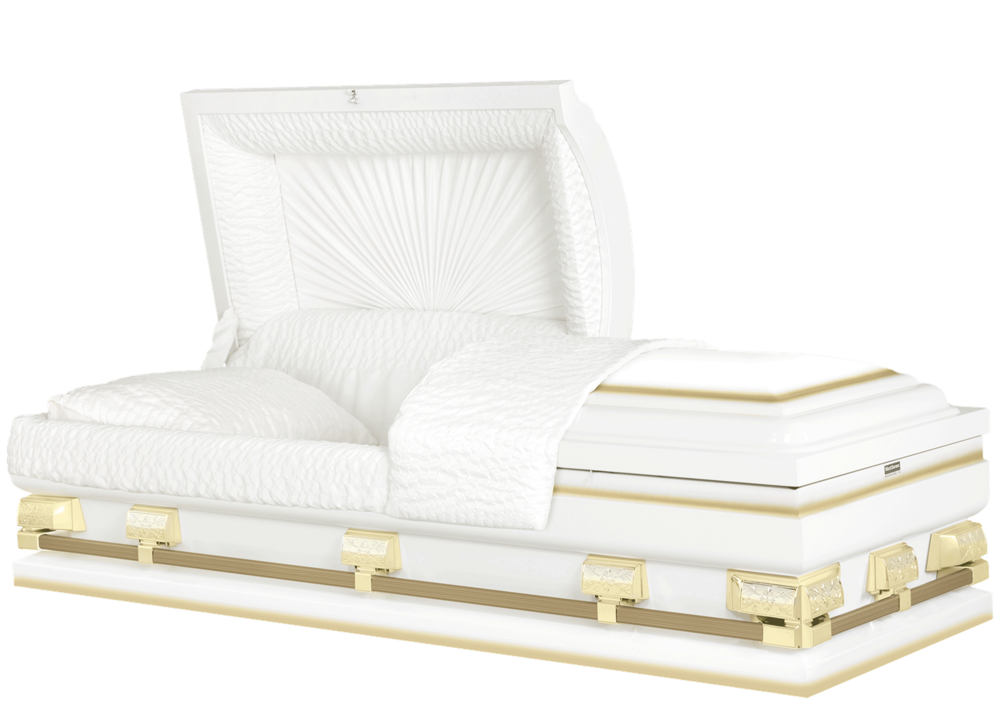 Majestic 28" White/Gold (Enhanced Width)