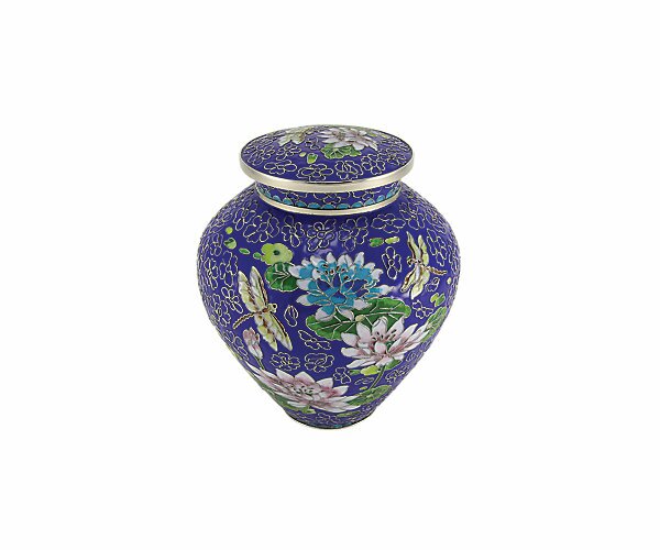 Filigree Cloisonné Lily Dragonfly Full Size