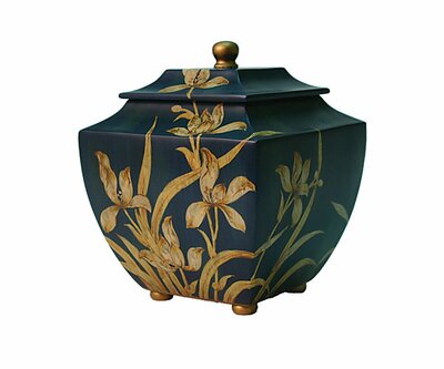 Floral Orchid Indigo Full Size