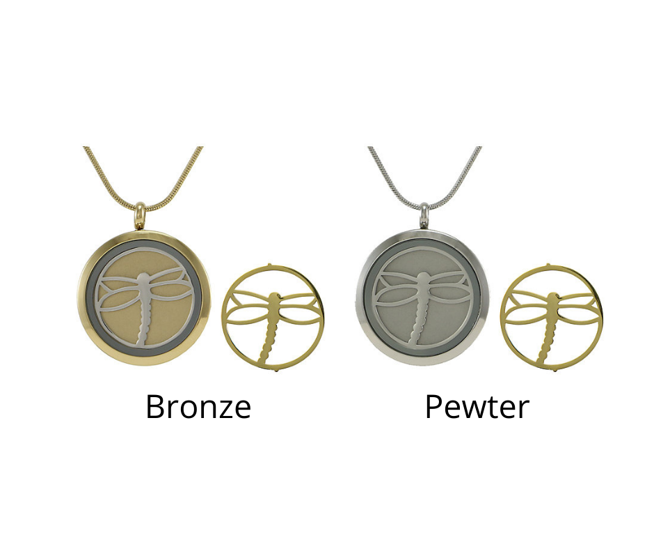 Round Dragonfly Pendant